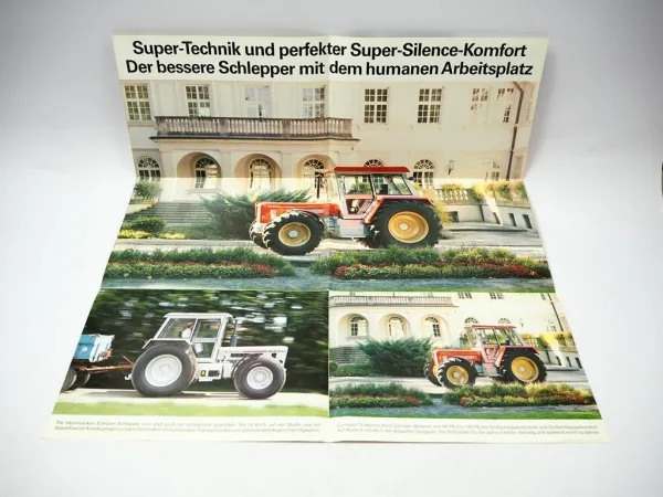 Schlüter Traktomobile mit Super Silence Kabine Prospekt 1990
