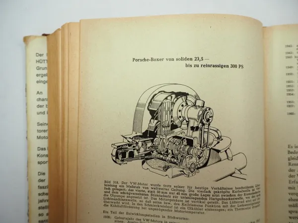 Schnelle Motoren - Seziert und frisiert H. Hütten 1963 Rennsport Auto Motorrad
