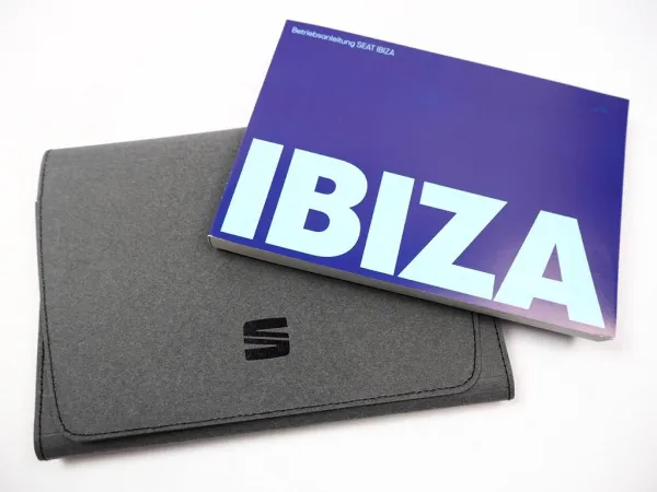 Seat Ibiza 5 6F Facelift Betriebsanleitung 11/2024 Bordmappe Bedienung Wartung
