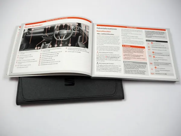 Seat Ibiza 5 6F Facelift Betriebsanleitung 11/2024 Bordmappe Bedienung Wartung