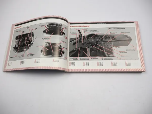 Seat Leon 3 5F SC ST Betriebsanleitung Bedienungsanleitung 11/2015 Bordbuch