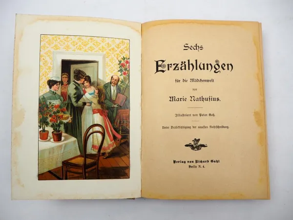 Sechs Erzählungen für die Mädchenwelt ca. 1910 Marie Nathusius