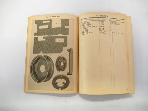 Seltene Original-Bedienungsanleitung & Ersatzteilliste für Eicher EKL15/II & ED16/II