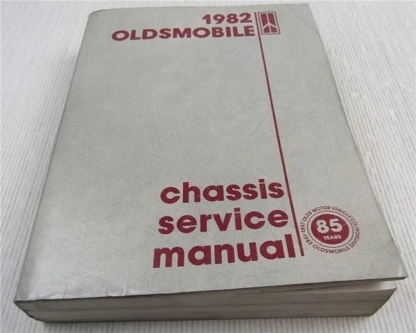 Service Manual 1982 Oldsmobile Cutlass Supreme Cruiser Delta 88 89 Toronado