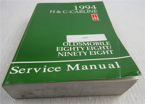 Service Manual 1994 Oldsmobile 88 89 Eighty Eight Ninety Eight Werkstatthandbuch