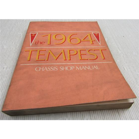 Service Manual Pontiac Tempest 1964 Chassis Shop Manual