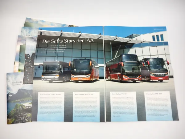 Setra MultiClass TopClass Omnibus 9x Prospekt Technische Daten IAA ca. 2018