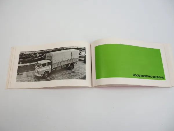 Skoda 706 Programm der LKW und Fahrgestelle Prospekt 1969