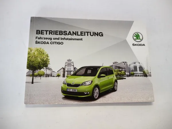 Skoda Citigo NF1 Betriebsanleitung Bedienungsanleitung 5/2017 Bordbuch deutsch