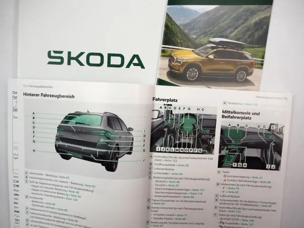 Skoda Kamiq Facelift Betriebsanleitung Bedienungsanleitung Bordmappe 7/ 2025