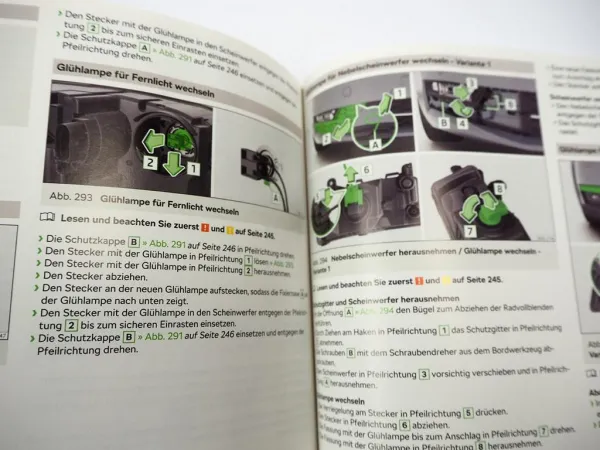 Skoda Octavia 3 Typ 5E RS bis 2020 Betriebsanleitung Bedienung 7/2019 deutsch