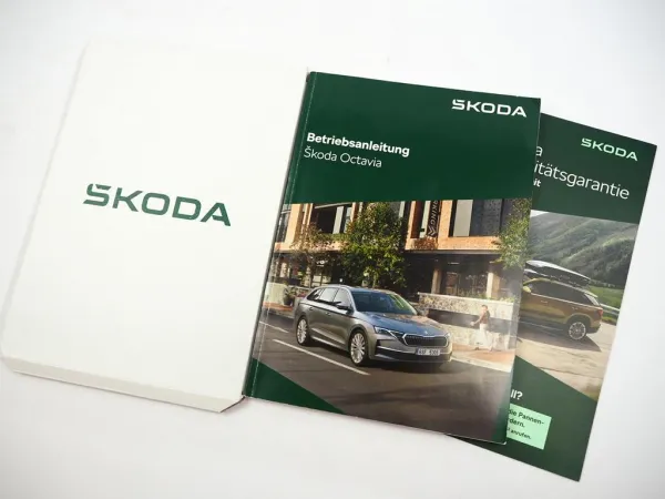 Skoda Octavia 4 Facelift NX Betriebsanleitung Bedienung 11/2025 Bordmappe Deutsch