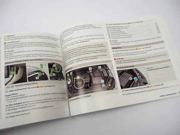 Skoda Octavia 3 5E RS & Combi Betriebsanleitung Bedienung 11/2015 Bordbuch deutsch