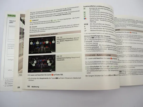 Skoda Octavia 5E RS 4x4 & Combi Betriebsanleitung Bedienung 11/2016 Bordbuch deutsch