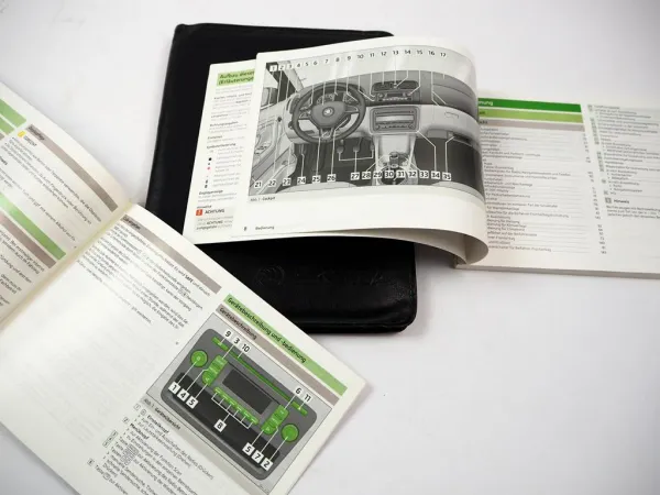 Skoda Roomster 5J Betriebsanleitung Bedienung 11/2013 deutsch mit Bordmappe