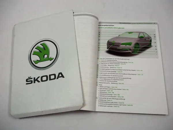 Skoda Superb 3 3V Facelift Betriebsanleitung Bedienungsanleitung 11/ 2022