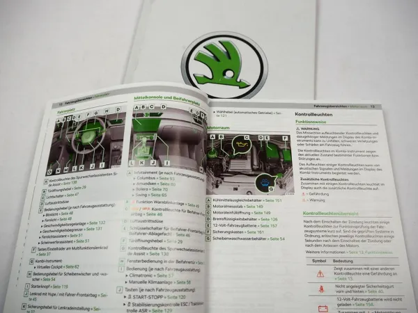 Skoda Superb 3 3V Facelift Betriebsanleitung Bedienungsanleitung 11/ 2022