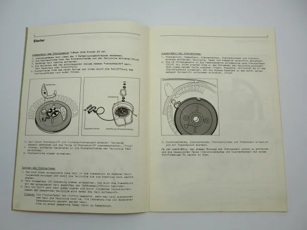 Solo 640 Motorsäge Werkstatthandbuch Service Anleitung Reparatur 1968