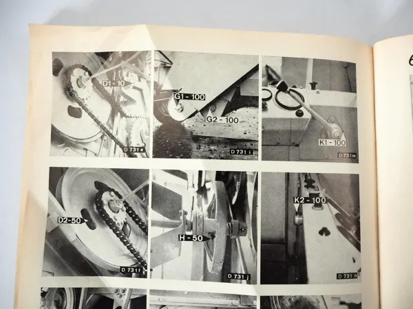 Sperry New Holland 1540 S.1550 Mähdrescher Betriebsanleitung Montage 1974