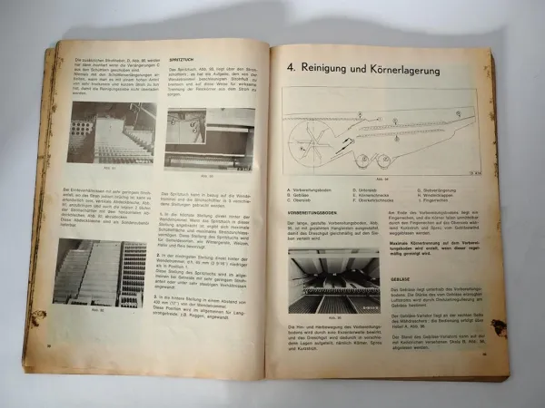 Sperry New Holland Clayson 1530 1545 Mähdrescher Betriebsanleitung ca. 1973