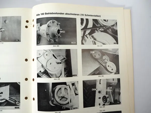 Sperry New Holland Clayson 1530 1545 Mähdrescher Betriebsanleitung ca. 1976