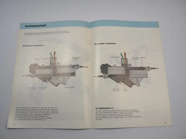 SSP 101 VW Corrado Heckspoiler Schulungshandbuch Konstruktion Funktion 1987