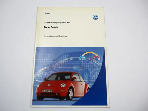 SSP 211 VW New Beetle Typ 9C Selbststudienprogramm 1998