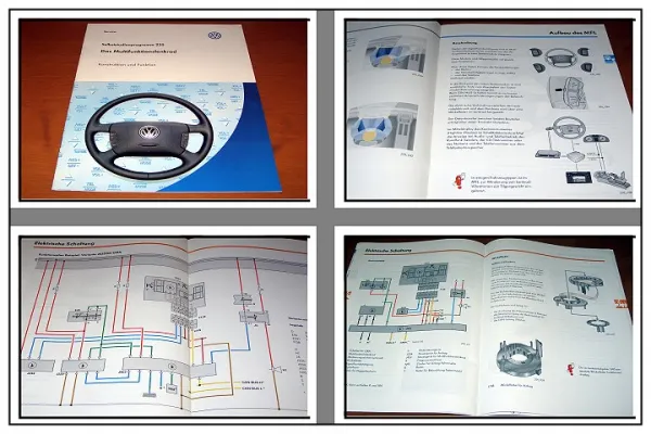 SSP 235 VW Multifunktionslenkrad Konstruktion Funktion Selbststudienprogramm
