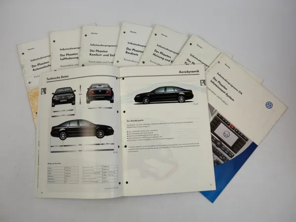 SSP 270 271 272 273 274 275 276 277 VW Phaeton Selbststudienprogramme 2002