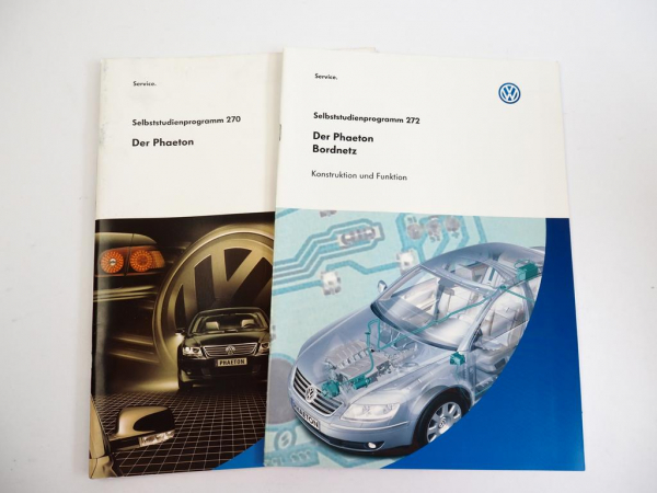 SSP 270 272 VW Phaeton Selbststudienprogramme 2002