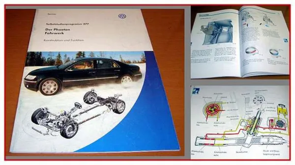 SSP 277 VW Phaeton Fahrwerk Konstruktion Funktion 2002