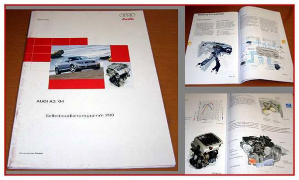 SSP 290 Audi A3 8P mit 2,0l FSI 110KW Motor 2004 Selbststudienprogramm