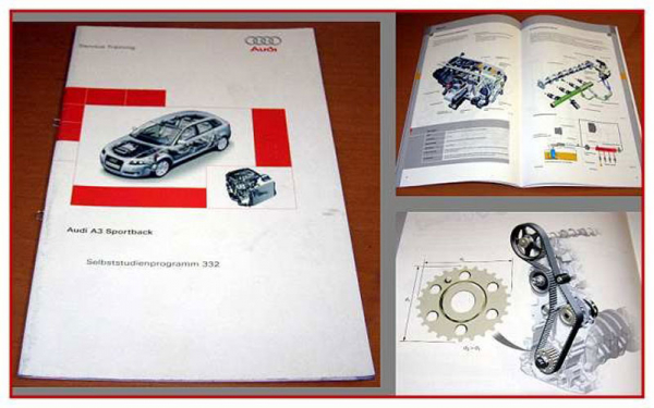 SSP 332 Audi A3 Sportback Konstruktion Funktion 2004 Selbststudienprogramm