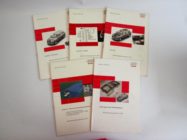 SSP 361 362 364 375 378 Audi Q7 4L Selbststudienprogramme 2005/06