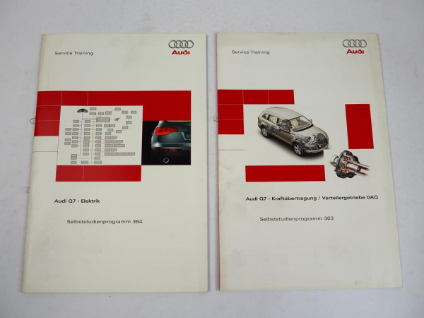 SSP 363 364 Audi Q7 4L Getriebe Elektrik Selbststudienprogramme 2005