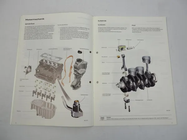 SSP 491 Audi A1 8X 1,4l TFSI Motor Konstruktion Selbststudienprogramm
