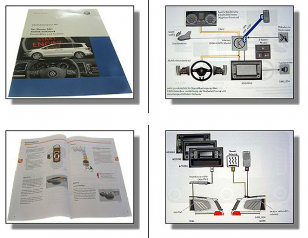 SSP 493 VW Sharan II 7N ab 2011 Elektrik Konstruktion Selbststudienprogramm