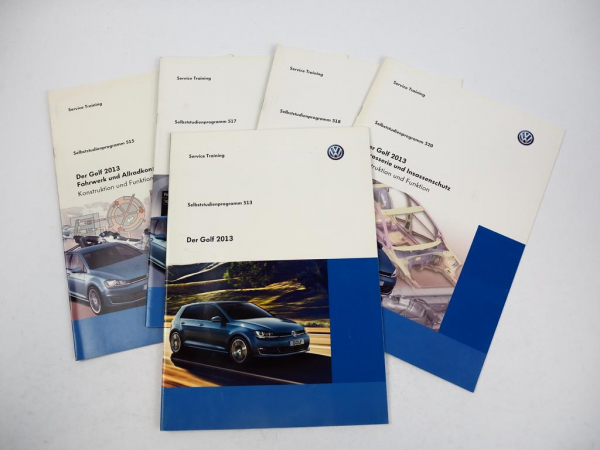 SSP 513 515 517 518 520 VW Golf 7 Selbststudienprogramme 2012