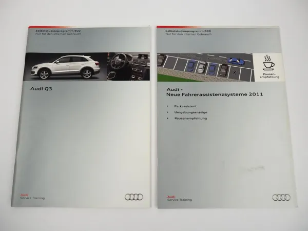 SSP 600 602 Audi Q3 8U Fahrerassistenzsystem Selbststudienprogramme 2011