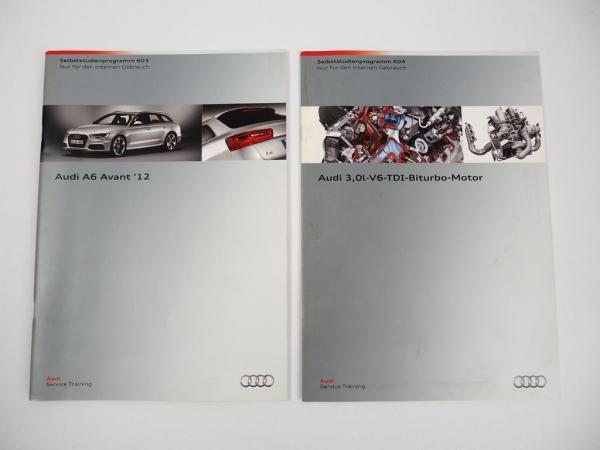 SSP 603 604 Audi A6 Avant C7 Motor 3.0 V6-TDI Selbststudienprogramme 2011