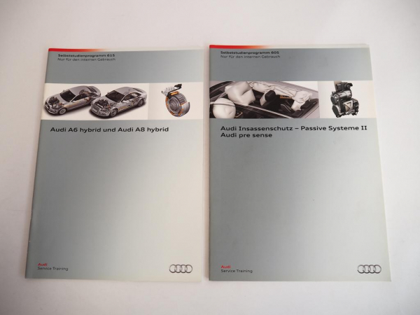 SSP 605 615 Audi A6 C7 A8 D4 Hybrid Selbststudienprogramme 2011/13