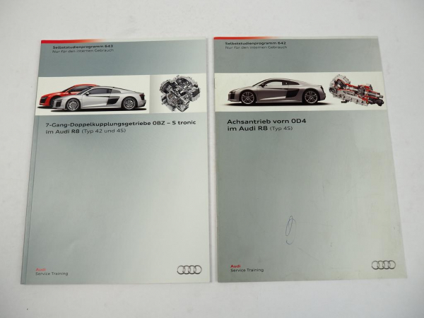 SSP 642 643 Audi R8 Antrieb Getriebe Selbststudienprogramme 2015/16