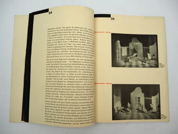 Stadttheater Würzburg Jahrbuch 1929 Intendant Paul Smolny