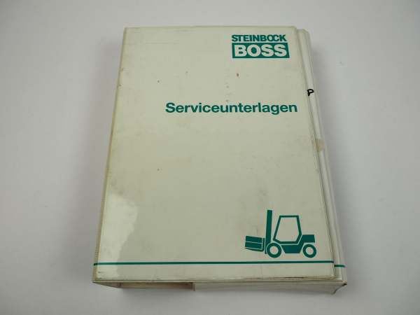 Steinbock Boss CD CL 16 20 H C Gabelstapler Ersatzteilliste Serviceunterlagen
