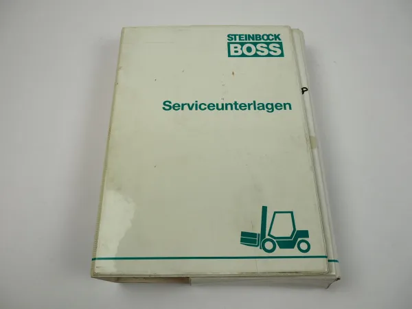Steinbock Boss CD CL 16 20 H C Gabelstapler Ersatzteilliste Serviceunterlagen
