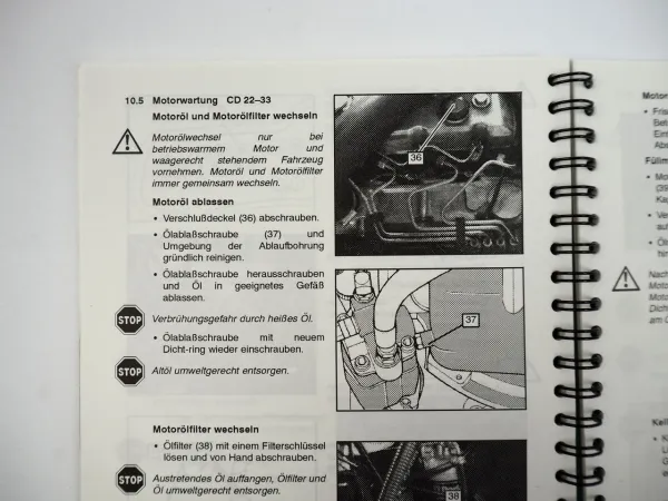 Steinbock Boss CD CL 16 20 H C Gabelstapler Ersatzteilliste Serviceunterlagen