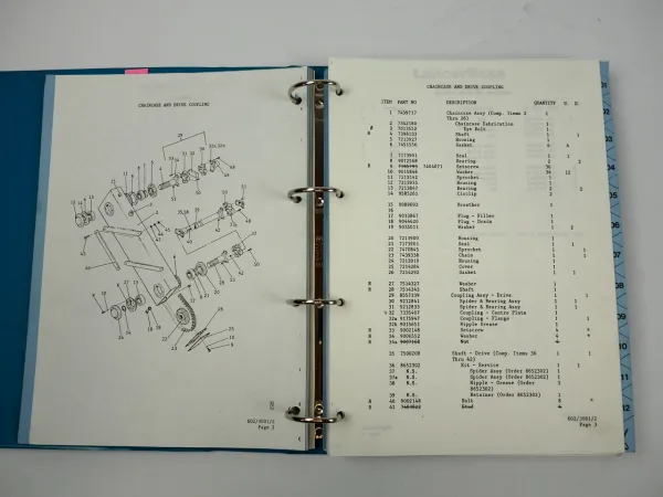 Steinbock Lancer Boss 500 MK IV Gabelstapler Ersatzteilkatalog 1983