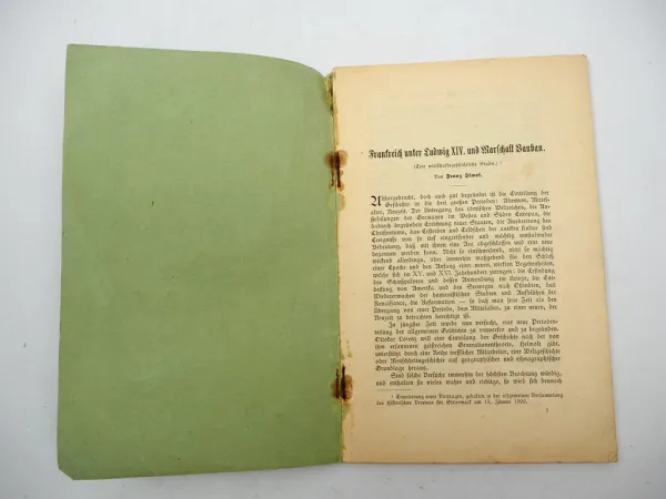 Steirische Zeitschrift für Geschichte Ausgabe 1904 Graz Österreich