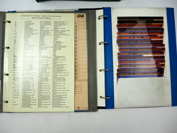 Stemi System STEYR Ersatzteilkataloge Traktor Serie 80 / Plus Serie / Baureihe 8