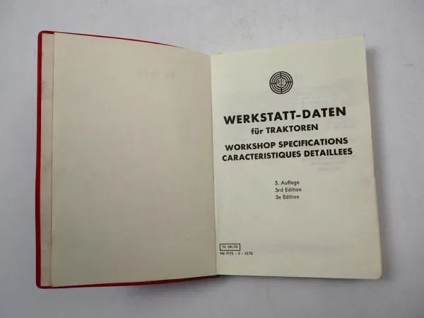 Steyr 188 190 430 540 870 1090 1100 1200 Traktoren Werkstattdaten 1973 Taschenbuch